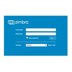 Zimbra Business Webmail
